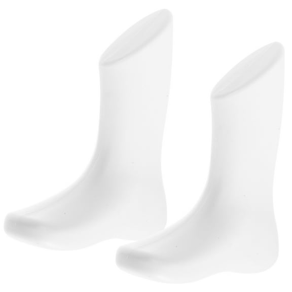 GOOHOCHY 1 Pair Of Kids Foot Mannequin For Socks Toddler Foot Model Infant Sock Display Stand Plastic Feet Kids Foot Mannequin Foot Display For Socks