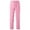 Pink, variant on Boys Casual Wide Leg Sweatpants with Drawstring Elastic Waist Outdoor Long Trousers for Kids Daily Play