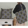 thumbnail image 5 of Soimoi Georgette Viscose Fabric Check & Geometric Print Fabric by The Yard 42 Inch Wide, 5 of 5