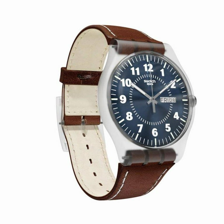 Swatch Men s Vent Blue dial watch SUOK709 Walmart