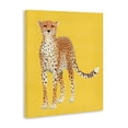thumbnail image 2 of Stupell Industries Modern Exotic Cheetah over Yellow Canvas Art, 16 x 20, by Karolina Sato, 2 of 8