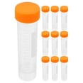 thumbnail image 1 of KAKOWELY 10pcs Test Tubes Centrifuge Test Tubes Scientific Experiments Test Tubes Liquid Containers 50ml,4.65"X1.31"X1.31", 1 of 4
