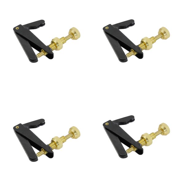 Paquete de 4 de para Piezas de Repuesto de de 3 / 4-4 / 4, Herramienta Ajustable para Instrumentos Hugo Ajustador de cuerdas de violonchelo