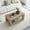 Dark Gray, variant on Oufan 39.5" Modern Coffee Table, Wooden Simple Rectangular Center Table with Open Storage Shelf, 2-Tier Cocktail Table with Living Room