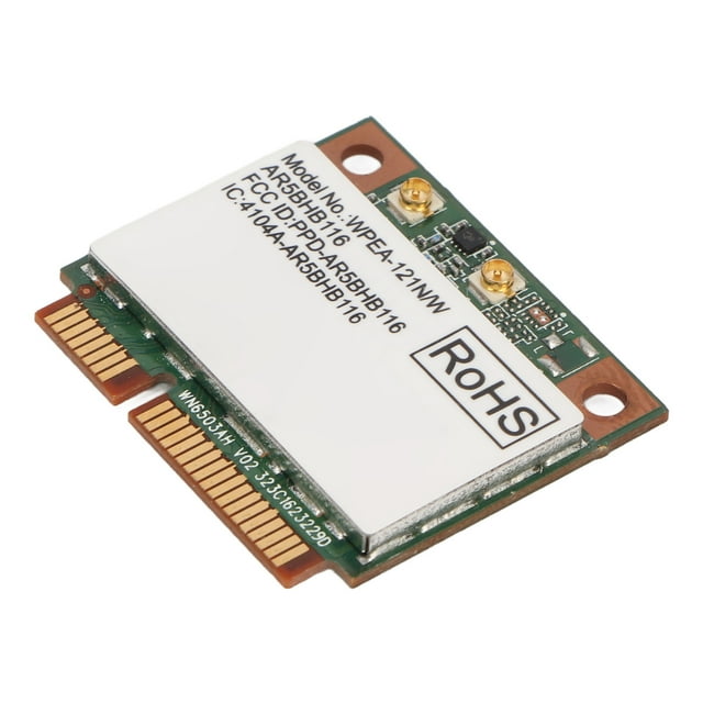 Laptop Wireless Card, 300Mbps Plug And Play AR9382 Card Mini PCIE For Computer