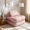 Pink, variant on Home Folding Sofa Bed, Portable Boneless Convertible Floor Couch for Adult W/Pillow Sleeper Sofa & Back Support, Foldable Chair Bed Mattress Comfort Floor Sofa Sleeper for Living Room,Black,Single