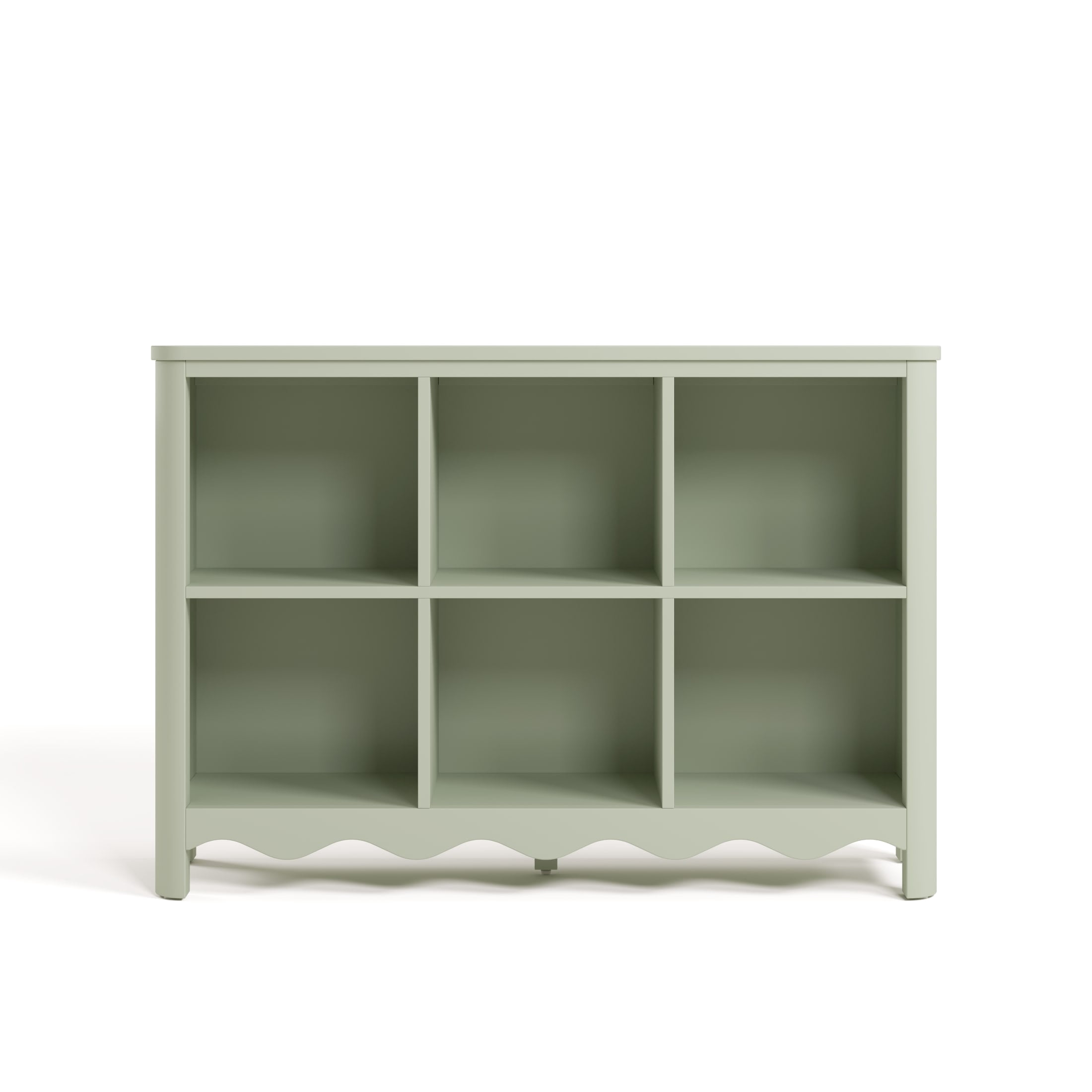 Art of Nursery by Storkcraft Casablanca 6 Cube Organizer Kids Bookcase - Sage