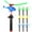 As Shown, variant on 9pcs Flying Helicopter Toys Pull String Flying Toys Helicopter Figures Launchers Outdoor Flying Toys Party Favors