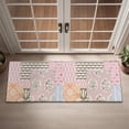 thumbnail image 2 of Pioneer Flower Floral Print Pattern Door Rugs,Washable Non Slip Door Mats Indoor,Decorative Door Mats,Entry Mat Indoor for Entrance,Bedroom,Kitchen,Bathroom,16"x47", 2 of 6