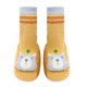 thumbnail image 4 of Zapatos tipo calcetín para bebé, antideslizantes, suaves, lindos, cálidos, ligeros, primeros zapatos para caminar para niños pequeños, bebés, amarillo, 12 cm/4,72 pulgadas, 4 of 5