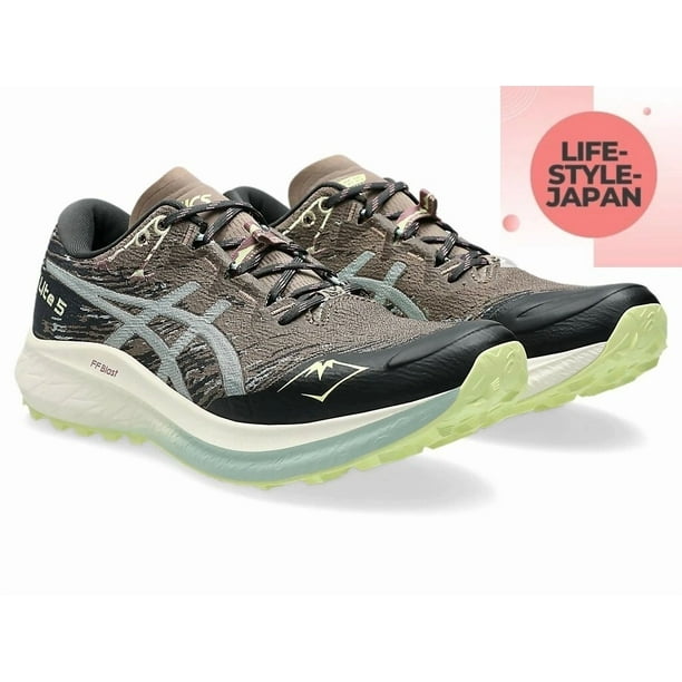 ASICS Fuji Lite 5 1011B889 020 Taupe Grey/Cold Moss Men Trail Running Shoes