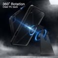 thumbnail image 3 of JETech Rotating Case for iPad (A16) 11th/10th Generation (2025/2022) with Pencil Holder, 360 Degree Rotation Protective Stand Cover Clear Back, Auto Wake/Sleep (Black), 3 of 7