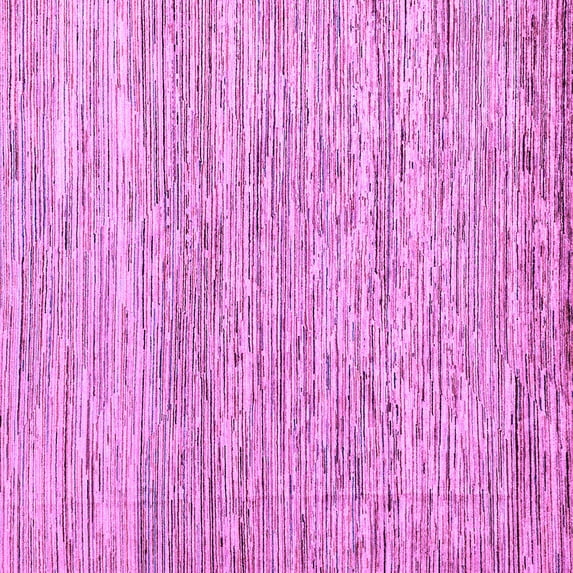 Ahgly Company Indoor Square Oriental Purple Modern Area Rugs, 6' Square