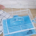 thumbnail image 6 of Hamster Cage Travel Carry Rat Cage Small Pets Supplies Hamster Toy Accessories (Blue), 6 of 8