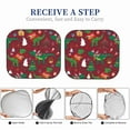 thumbnail image 6 of Balery Dinosaur Christmas Happy New Year Sun Shield 2 Pack For Car Front Windows Foldable Sun Visor Protector Blocks Max Uv Rays And Keeps Your Vehicle Cool For Most Sedans Suv Truck, 6 of 7