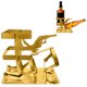 thumbnail image 1 of Soporte para botellas de vino y calavera para whisky y cerveza, divertido esqueleto de metal con forma de calavera, decoración para bar, estilo steampunk, para whisky y cerveza, expositor de bebidas p, 1 of 7
