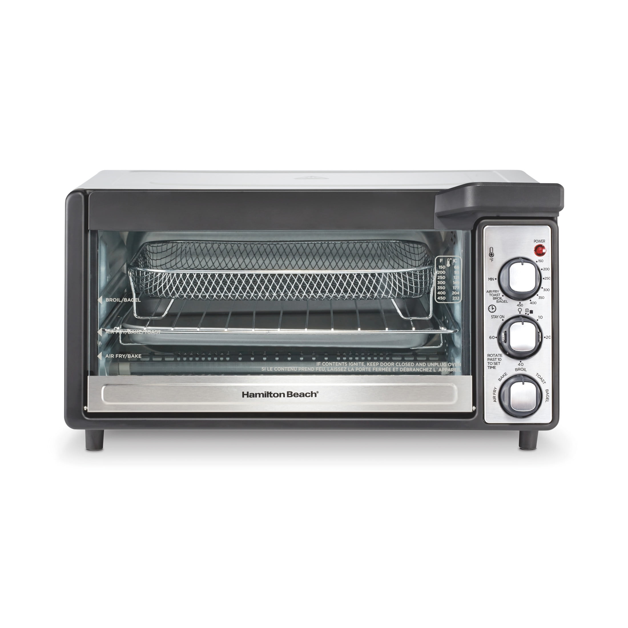 Hamilton Beach 6-Slice SureCrisp Air Fry Oven – Easy View Window