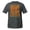 Dark Heather, variant on Mens I'D Become A Grumpy Old Man Who Is Driving A Pontoon Art T-Shirt (Navy, XL)