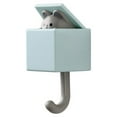 thumbnail image 1 of 1 Pcs Creative Cat  Wall Hook Key Holder Adhesive Coat Hook，Hat Key Hooks Decorative for Wall, 1 of 10
