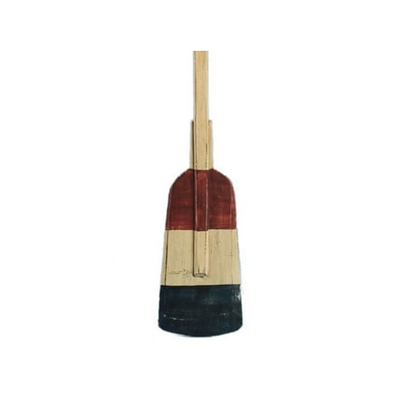Wooden Independence Squared Rowing Oar with Hooks 50" - Oar Decoration