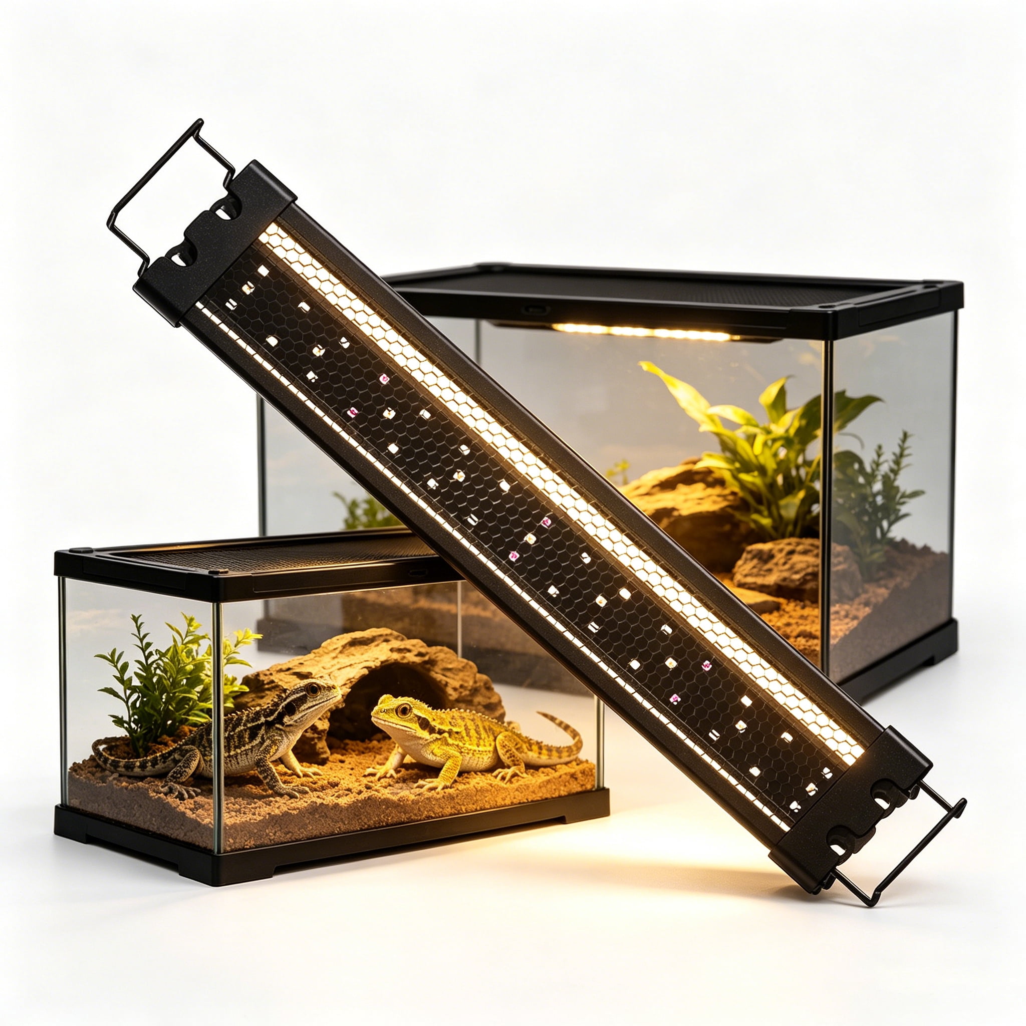 Zilla Slimlines T8 Fluorescent Light Fixture Desert 18 Inches