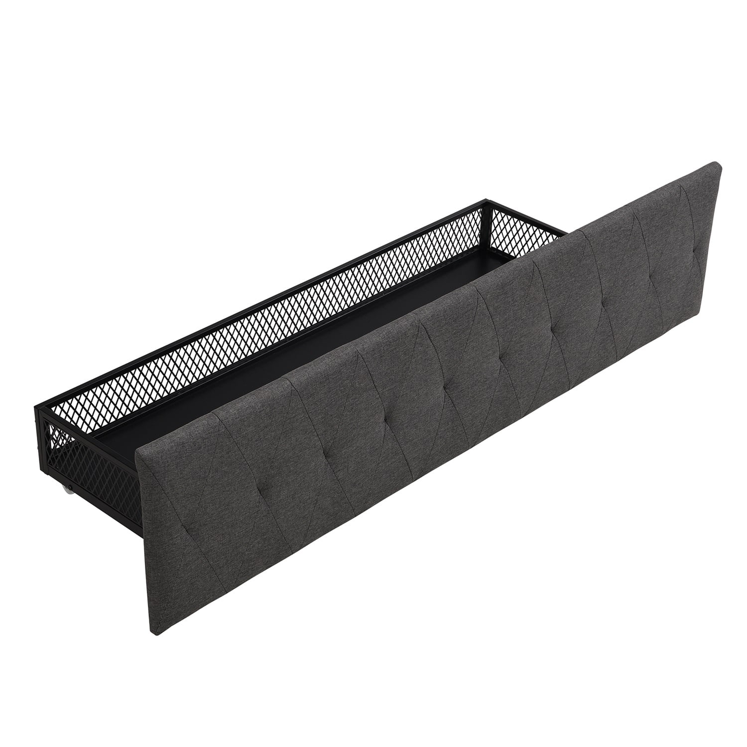 Kadyn Platform Queen Bed Frame with Headboard, Strong Metal Slats Support, No Box Spring Needed, Metal Platform Bed Frame for Bedroom, Gray&Queen Kadyn Platform Queen Bed Frame with Headboard, Strong Metal Slats Support, No Box Spring Needed, Metal Platform Bed Frame for Bedroom, Gray&Queen