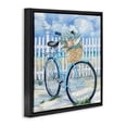 thumbnail image 3 of Stupell Industries Tropical Floral Beach Bicycle Black Floating Frame Canvas Art, 18 x 18, by Paul Brent, 3 of 8