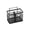 Black, variant on Kitchen Utensil Holder, Rectangular Metal Storage Wire Basket,Stainless Steel Utensil Organizer for Forks Spoons Spatula Black