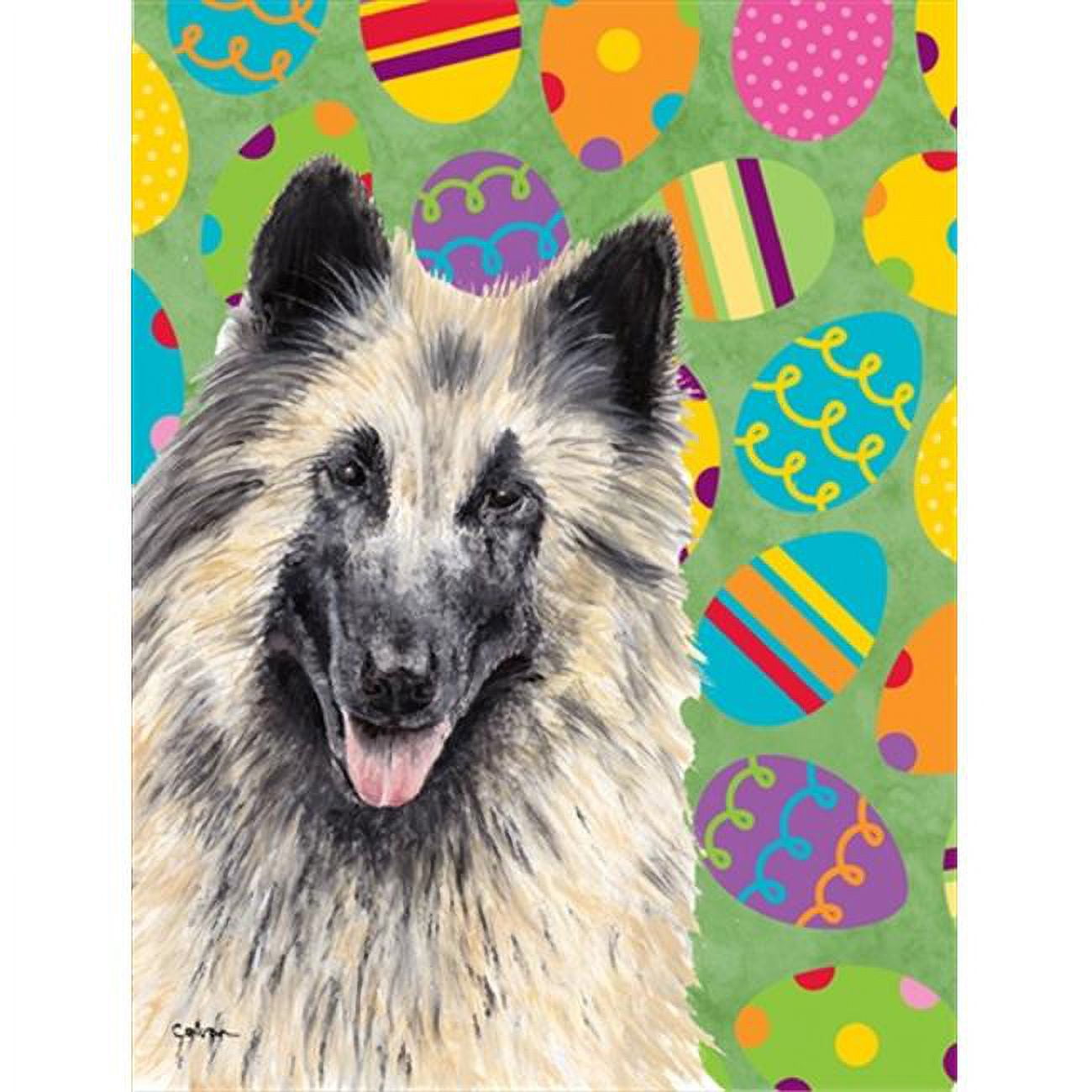 Carolines Treasures SC9472CHF 28 x 40 Belgian Tervuren Easter