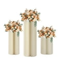 thumbnail image 4 of Cylinder Pedestal Wedding Cake Flowers Display Stand Decoration Dessert Table, 4 of 14