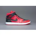 thumbnail image 5 of Ni - ke ?? Air Jordan 1 Mid Shoes Reverse Bred Gym Red Black White 554724-660 Size 11, 5 of 5