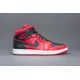 thumbnail image 4 of Ni - ke Air Jordan 1 Mid Shoes Reverse Bred Gym Red Black White 554724-660 Size 12 Mens, 4 of 5