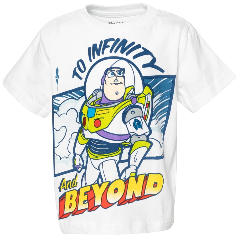 Disney Pixar Toy Story Boys 3-Pack T-Shirts: Woody, Buzz Lightyear