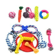 PetPi Pet Rope Toys Dog Toys Variety Pack Chew Ropes-Set of 12