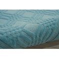 thumbnail image 5 of Nourison Westport Solid Aqua 8' x 10'6" Area Rug, (8x11), 5 of 5