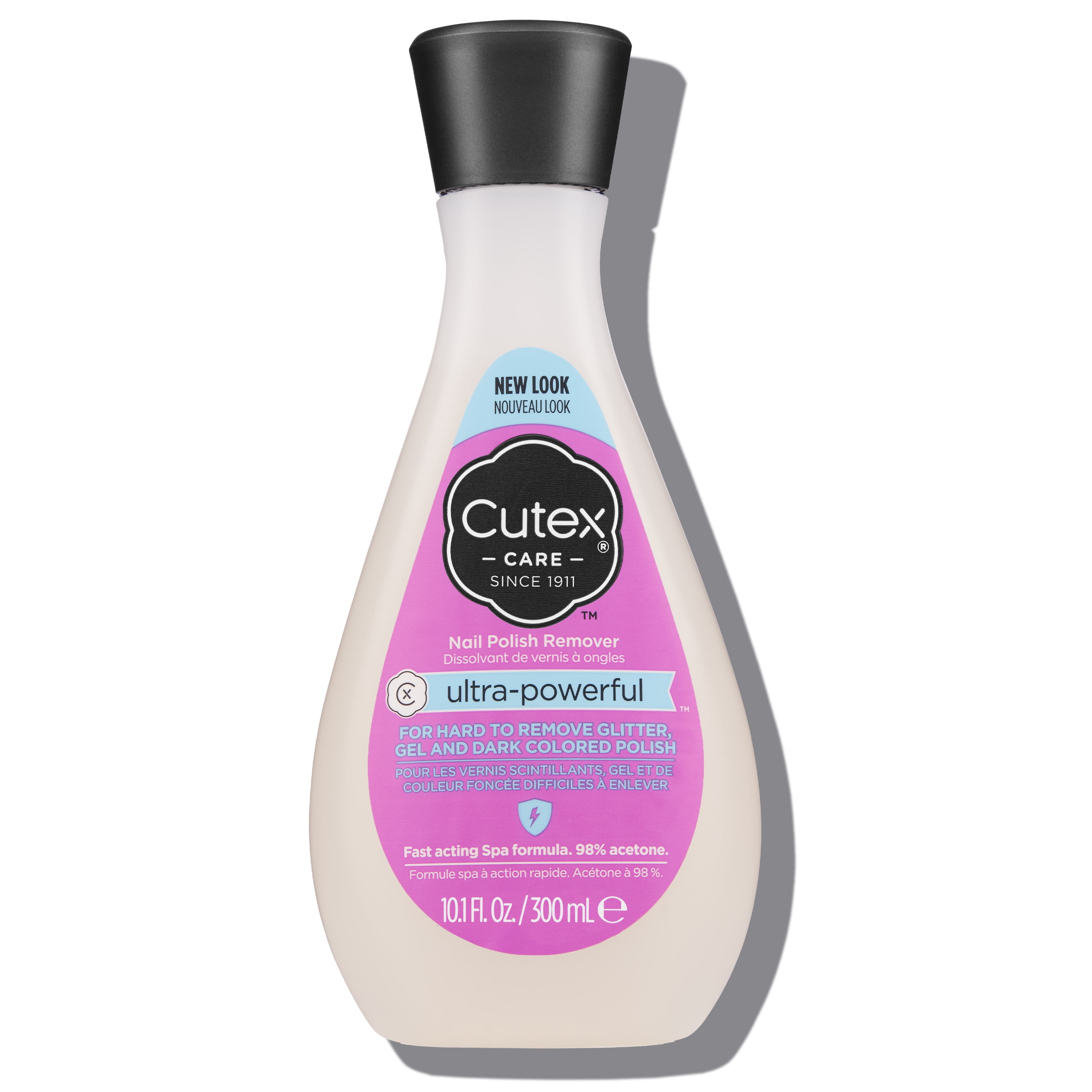 Cutex Ultra Powerful Nail Polish Remover, 10.1 fl oz