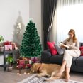 thumbnail image 4 of Costway 4 FT Artificial Xmas Tree with 130 Branch Tips 197 Warm White LED Lights, 4 of 10