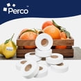 thumbnail image 7 of Perco White Price Marking Labels - 110,000 Blank Labels for Garvey 22-6/22-7/22-8 Price Gun with Ink Rolls Included - 90 Rolls, 10 Sleeves - Made in USA, 7 of 7
