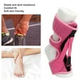 thumbnail image 3 of Foot Drop Orthotic Brace, Fixed Ankle Plantar Fasciitis Night Splint  for Home Pink, 3 of 7