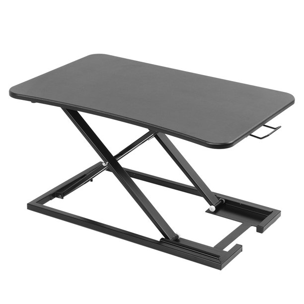 Akozon XShape Height Adjustable Standing Desk Table with Gas Spring