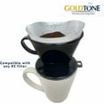 thumbnail image 5 of GOLDTONE BPA-Free Portable Pour Over Coffee Dripper, 5 of 6