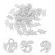 thumbnail image 5 of BRIGHTFUFU 50 Uds. Abalorios de graduación 2025 para DIY, abalorios decorativos de graduación, accesorios de abalorios de números de Metal, 5 of 8