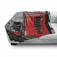 thumbnail image 3 of London Soft Flannel Fleece Throw Blanket, London Telephone Booth in the Street Traditional Local Cultural England UK Retro, Cozy Plush for Indoor and Outdoor Use, 50" x 60", Red Grey, by Ambesonne, 3 of 6
