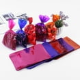 thumbnail image 2 of 100Pcs Transparent Foldable Cellophane Bags Plastic Festival Ambience Cellophane Candy Bags for Children, 2 of 8