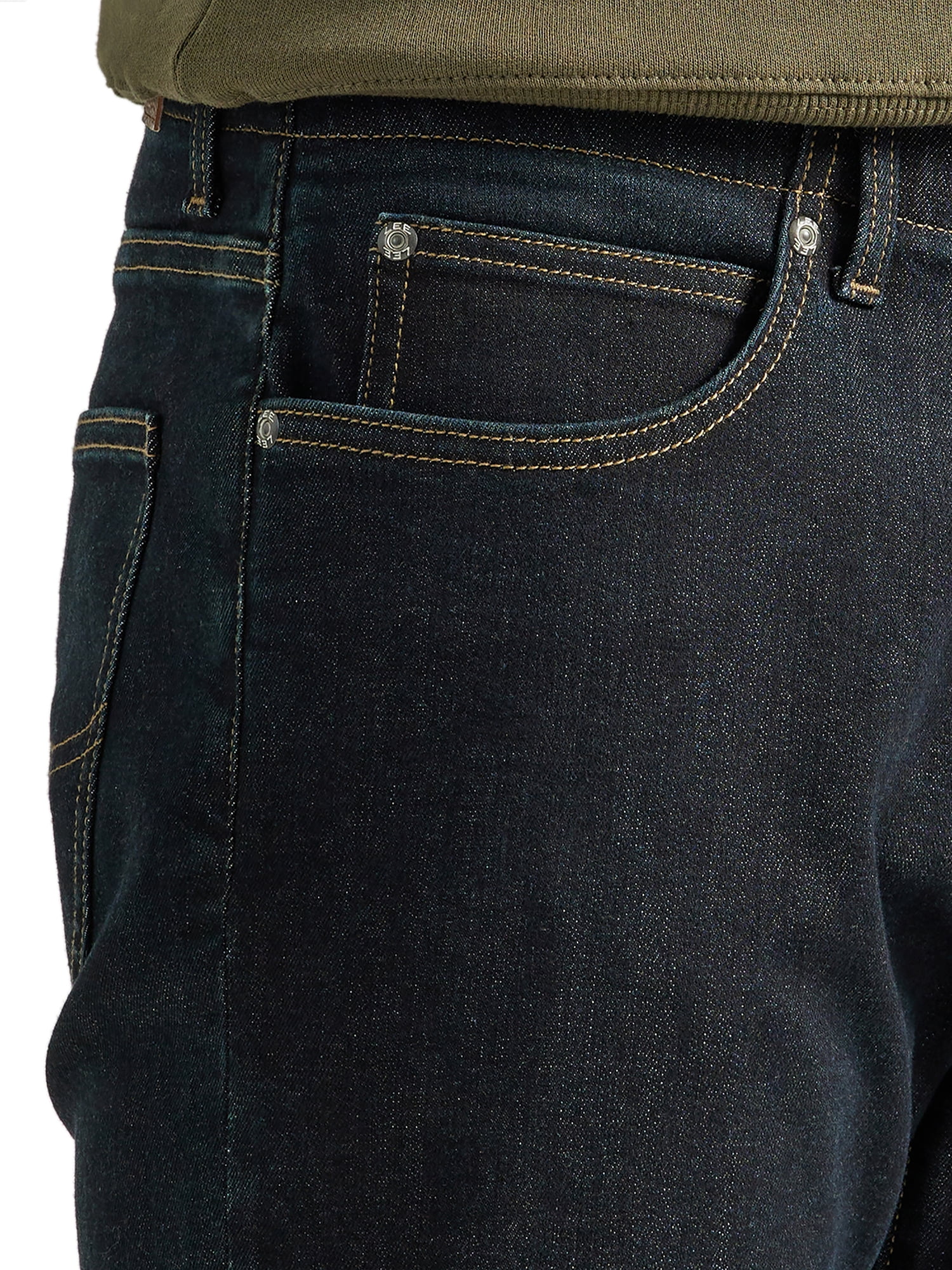 Lee Men’s and Big Men’s Extreme Motion Straight Fit Tapered Leg Jeans