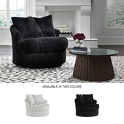 Signature Design by Ashley Furniture Gramwell Onyx Swivel Chair