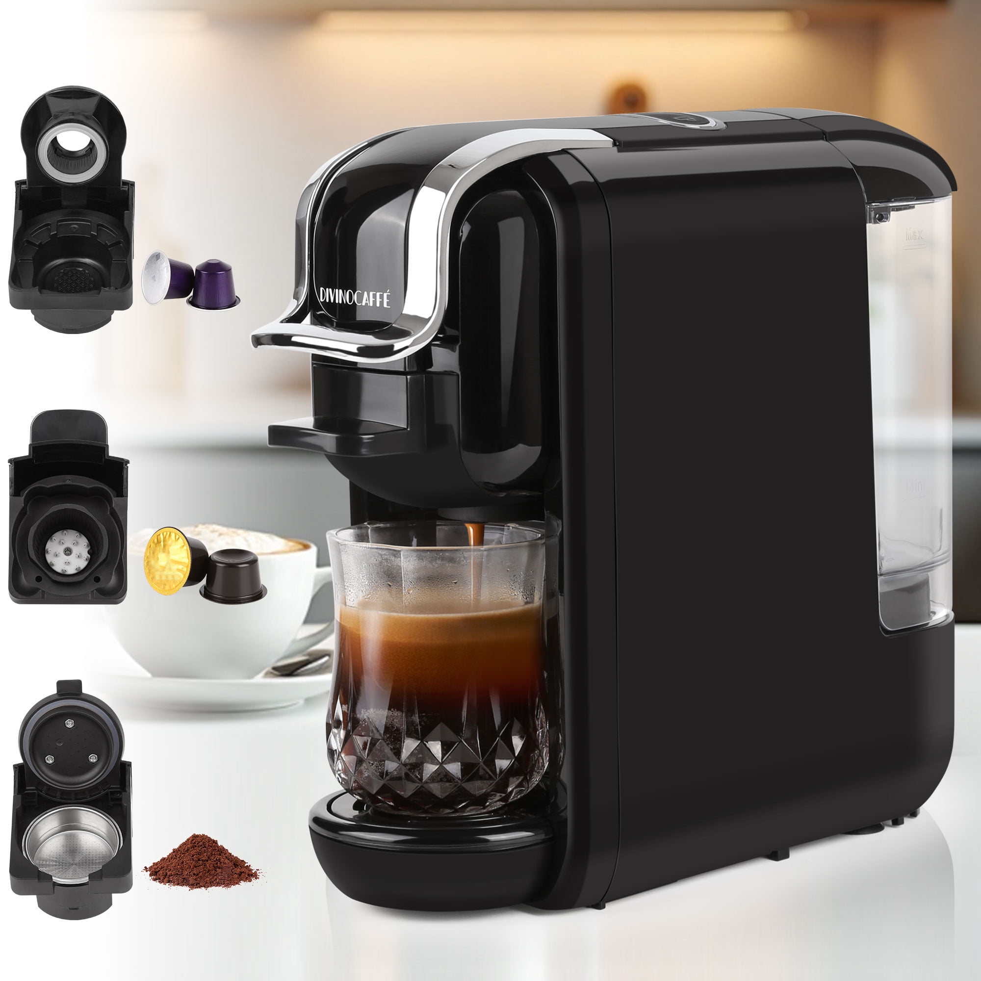 コーヒーメーカー・エスプレッソマシン NESPRESSO PIXIE Amazon.com: Nespresso Pixie Espresso Machine by De'Longhi