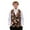 Camo Hunting Brown Wood, variant on The Union Jack Men's Suit Vest for Wedding Prom Business Formal Dress Waistcoat Vest with 3 Pockets Rose V-Neck Vests Size 4XL