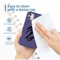 thumbnail image 3 of IBAOLEA Compatible with iPhone 11 Case 6.1 Inch, Liquid Silicone Gel Rubber Full Body Protection Cover with Soft Microfiber Lining, Shockproof Protective Phone Case for iPhone 11, Wine Red Purple, 3 of 7