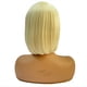 thumbnail image 4 of Peluca de Juego de Rol Flequillo Plano Pelo Corto y Recto Peluca de 10 Pulgadas Moda Multifuncional Elegante Pelucas FáCiles de Usar, 4 of 5